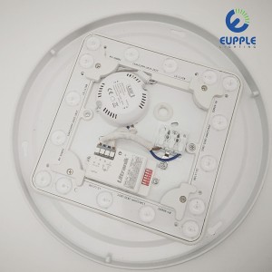 Ventas calientes 5.8G Luz de sensor de movimiento ajustable interior lámpara de techo moderna ultradelgada 5cm ultradelgada