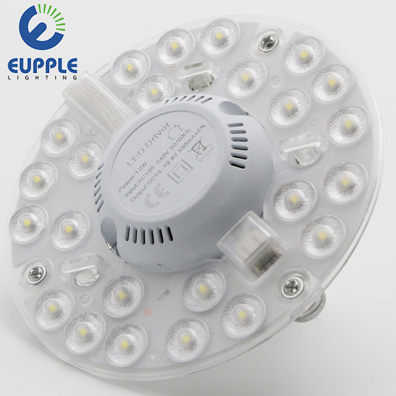 ¡Nuevo! TUV SAA CE CB imán diy 110lm / w panel smd redondo led 2400lm 1800lm 1200lm 2835 SMD 24 vatios 18 vatios 12 vatios panel led