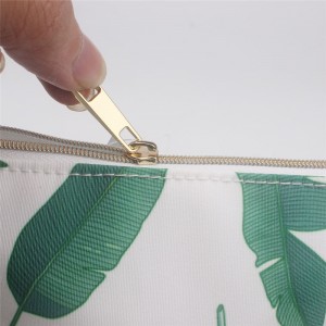 OEM promocional Heat Seal coser cremallera bolsa de maquillaje