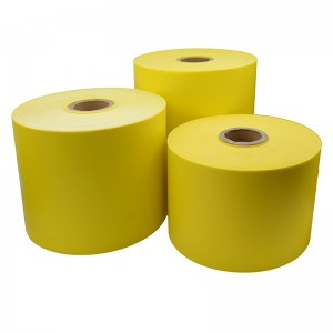 Rollo de hoja de PP amarillo degradable para trampa adhesiva de insectos