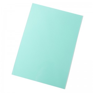 Hoja de PP de sarga colorida para papelería y embalaje