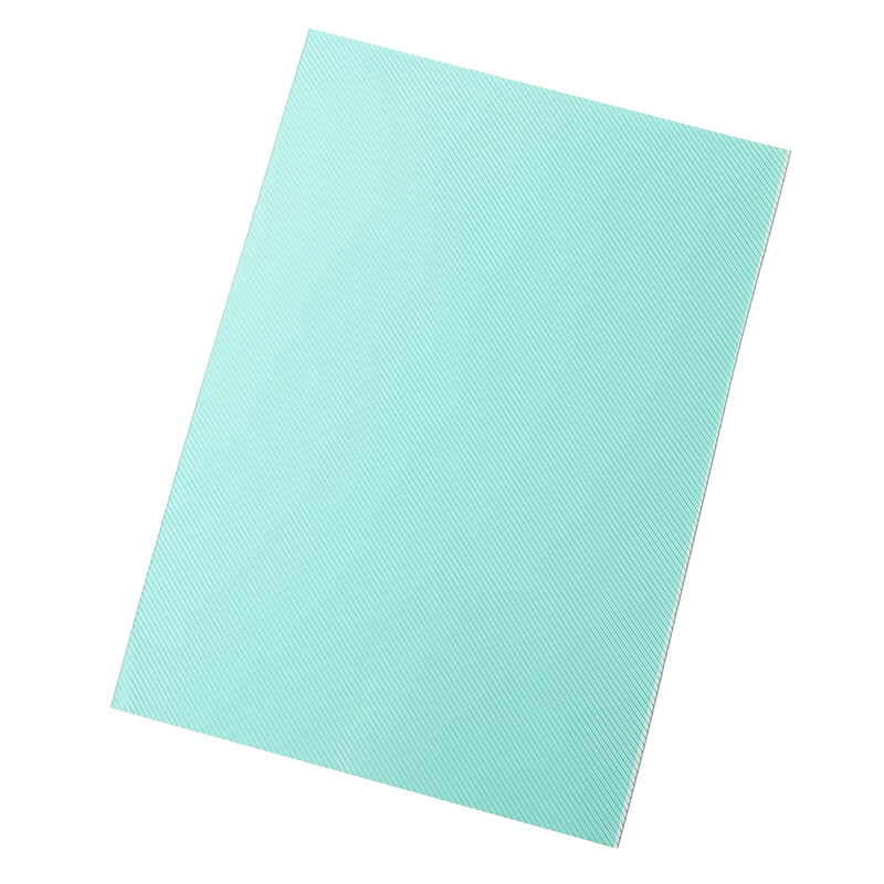 Hoja de PP de sarga colorida para papelería y embalaje