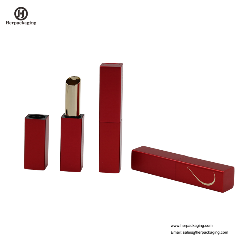HCL404 Estuche de lápiz labial vacío Contenedores de lápiz labial Tubo de lápiz labial embalaje de maquillaje con tapa de clip magnético inteligente Soporte de lápiz labial