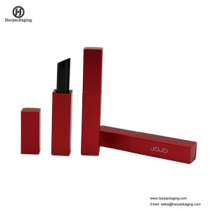 HCL404 Estuche de lápiz labial vacío Contenedores de lápiz labial Tubo de lápiz labial embalaje de maquillaje con tapa de clip magnético inteligente Soporte de lápiz labial