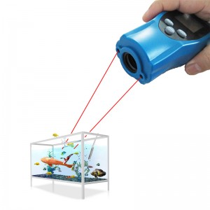 Medición precisa de termómetro infrarrojo portátil industrial pequeño