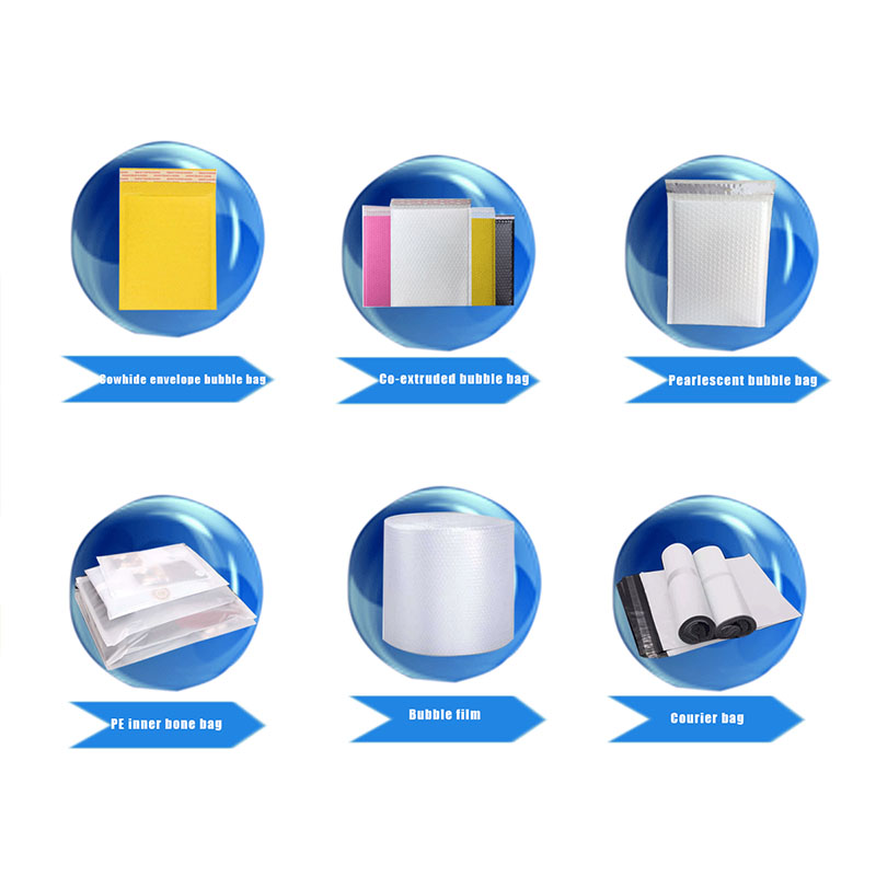 franqueo bolsas de burbujas bolsa acolchada franqueo blanco KraftBubble Mailers personalizado impreso burbuja mailer acolchado