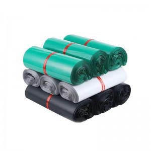 13 Fábrica al por mayor poly mailer blanco bolsas de correo de comercio electrónico poly courier bolsa de envío para en línea