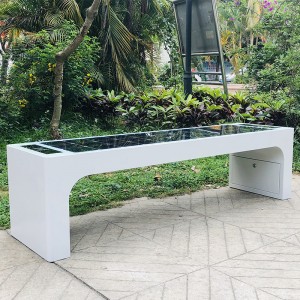 Solar Park Bench Smart City Producto Verde