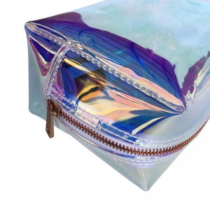 Estilo de Corea Pequeñas y coloridas cajas de almacenamiento de belleza Contenedores Caja Caja de maquillaje con cremallera