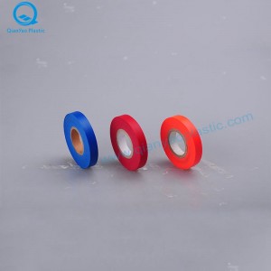 Cinta de corbata de jardín en relieve colorida de vinilo de EE. UU.