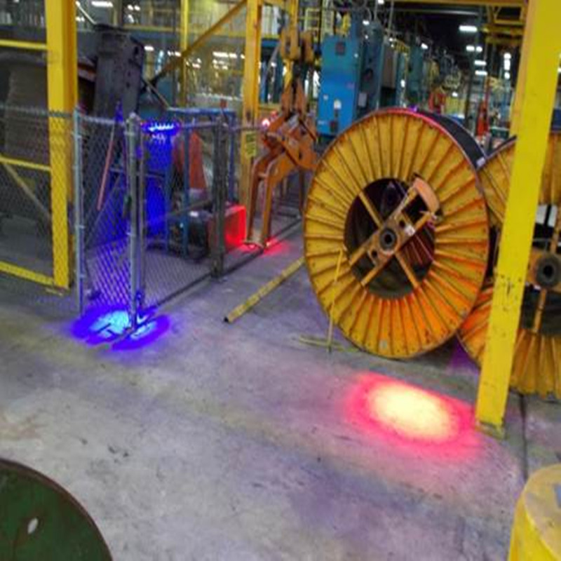 120W Grúa Luz de advertencia Trolley Pórtico Grúa Luz