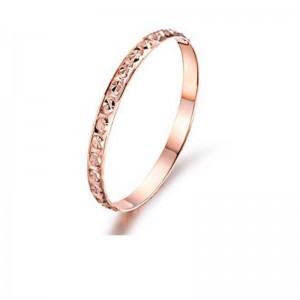 Rosa de diamante 925, estrella de oro, anillo de oro, viento europeo y americano