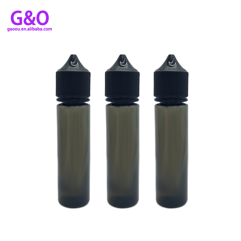 30ml 60ml 100ml botella unicornio negro gordito gorila v3 e botella de gotero de plástico líquido 60ml nueva e botellas de gota de unicornio líquido botellas de vape