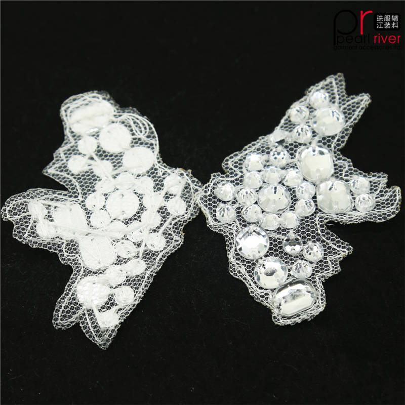 Nuevo diseño de diamantes de imitación de cristal hechos a mano para prendas de vestir y decoraciones