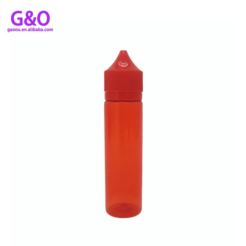 60ml botella marrón negro eliquid vape botella eliquid botellas rechonchas botellas de gorila contenedor de unicornio contenedor de gotero de recarga de aceite de humo