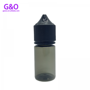 gorila gordita unicornio vape 30 ml 60 ml de color transparente botella de líquido e botella de líquido líquido gordito gorila unicornio botellas cuentagotas de plástico