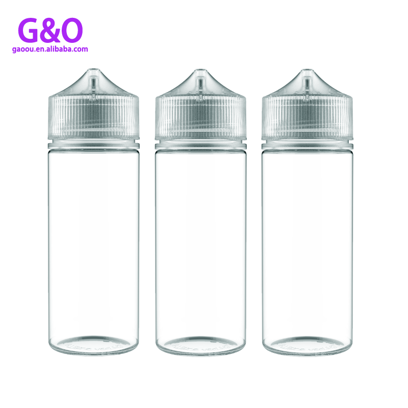 120ml 4oz v3 etiqueta de botella de ejuice botella de ejuice de plástico 120ml botellas de gotero líquido v3 de plástico transparente v3 botellas de gotero de vape transparente para mascotas de 100 ml