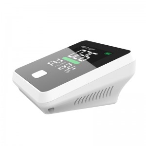 Analizador de medidor portátil PM2.5 Detector portátil Detector de temperatura de gas Probador Analizador de monitor de calidad del aire Humedad