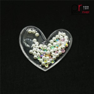 parche de PVC de plástico 3D estrella de alta calidad