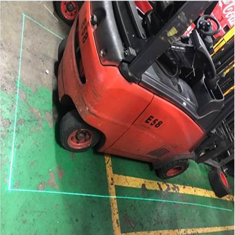 Luz de zona roja con láser de montacargas de fácil instalación