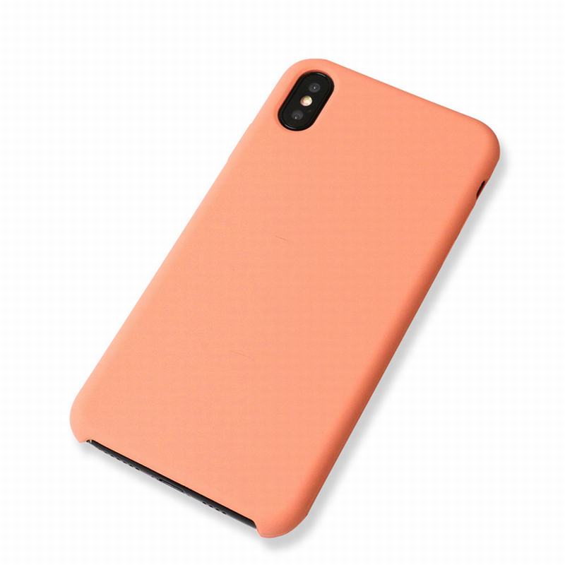 Estuche blando para iPhone x, Estuche a prueba de golpes de caucho de silicona para iPhone x Funda de silicona líquida para teléfono