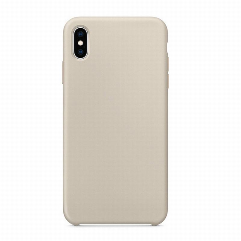 Estuche blando para iPhone x, Estuche a prueba de golpes de caucho de silicona para iPhone x Funda de silicona líquida para teléfono