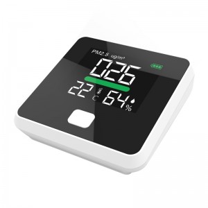 2019 ventas calientes Equipo de detección PM2.5 Detector de calidad del aire Temperatura Monitor de calidad del aire Humedad