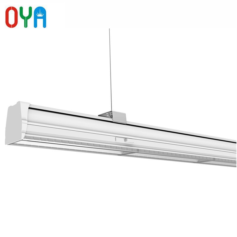 Sistema de iluminación lineal LED de 40 W con riel de trunking de 5 cables