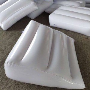 Triángulo Inflable Cama Cuña Almohada / Cojín Blanco