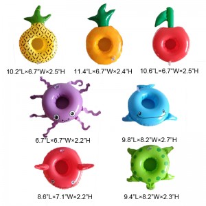 Portavasos inflables diversos y populares / Barco de bebidas / Portavasos