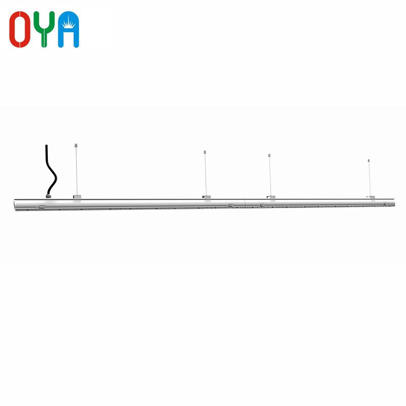 Sistema de iluminación lineal LED PWM regulable de 60 W con riel de 7 hilos