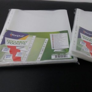 Protector de hoja de 11 agujeros