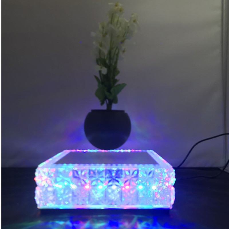 luz de cristal de levitación magnética flotante de aire flotante bonsai estanque plantador PA-0717