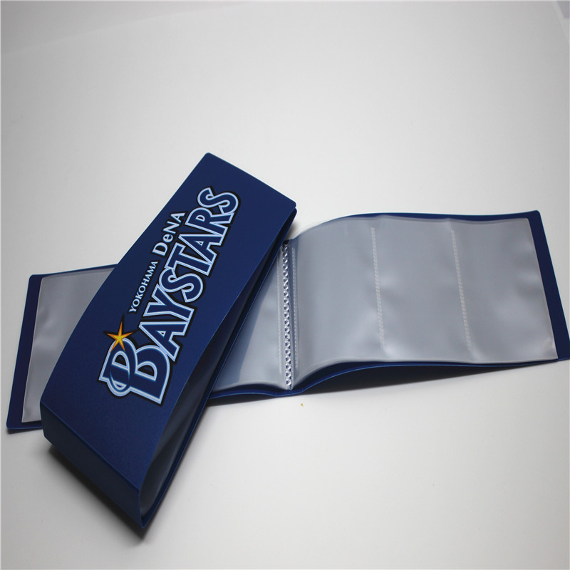 Diseño personalizado PP material Tarjeta titular Tarjeta libro