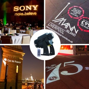 Precio de fábrica Gobo Proyector Luz Imagen Proyección Luz