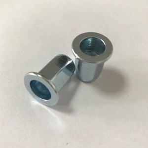 tuerca de remache hexagonal completa