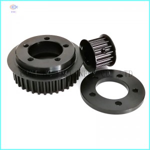 Polea pequeña y cinturón para tabla de skate eléctrica