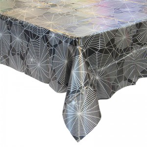 Mantel de color negro Mantel del día de Halloween