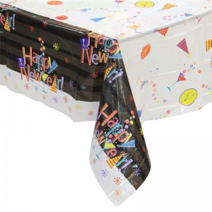 Mantel de color negro Mantel del día de Halloween