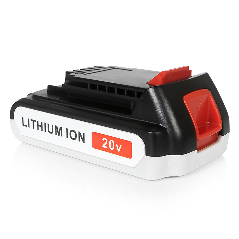 Baterías de herramientas inalámbricas de repuesto Li-ion 1500mAh 20V para Black u0026 Decker LB20, LBX20, LBX4020, LB2X4020