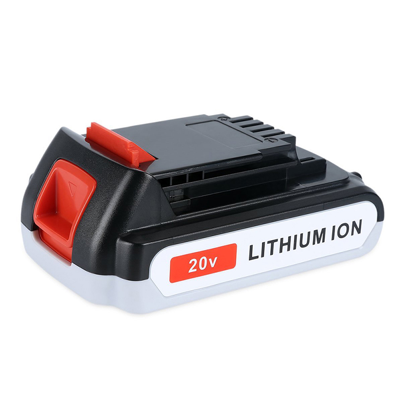 Baterías de herramientas inalámbricas de repuesto Li-ion 1500mAh 20V para Black u0026 Decker LB20, LBX20, LBX4020, LB2X4020