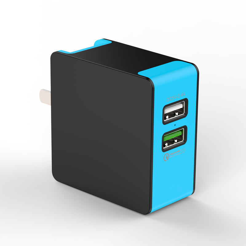 KPS-8034LC 5V4.8A 2USB cargador de pared