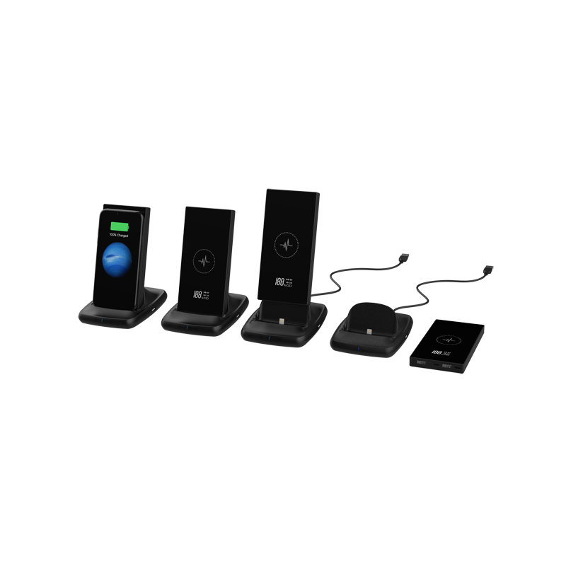 KPS-Z01 Nuevo USB inalámbrico extraíble 5W todo en uno 10000mah powerbank QI cargador inalámbrico