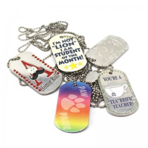 placa de identificación del esmalte