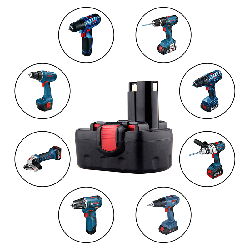 Baterías recargables Ni-Cd 18V 1300mAh Power Tool para Bosch BAT025, BAT026, BAT160