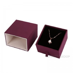 Bolsa de papel hecha a mano de gama alta de encargo de la caja de papel de la joyería