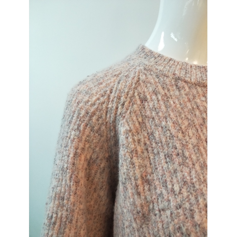 PINK ROUND-NECK JUMPER RLWS0016F