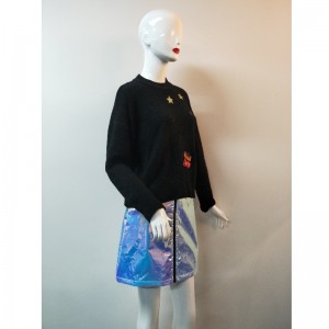 SUDADERA NEGRA RLWS0061F