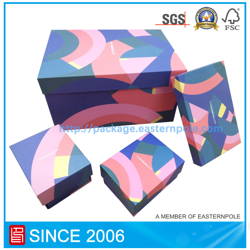 Caja plegable de diseño único de lujo