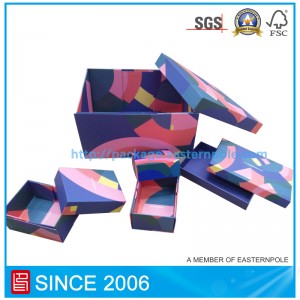 Caja plegable de diseño único de lujo